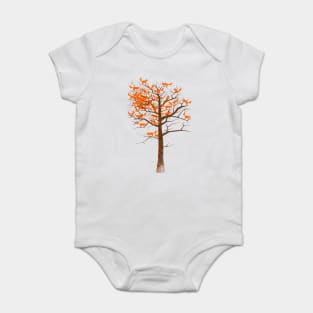 Blazing Fox Tree Baby Bodysuit